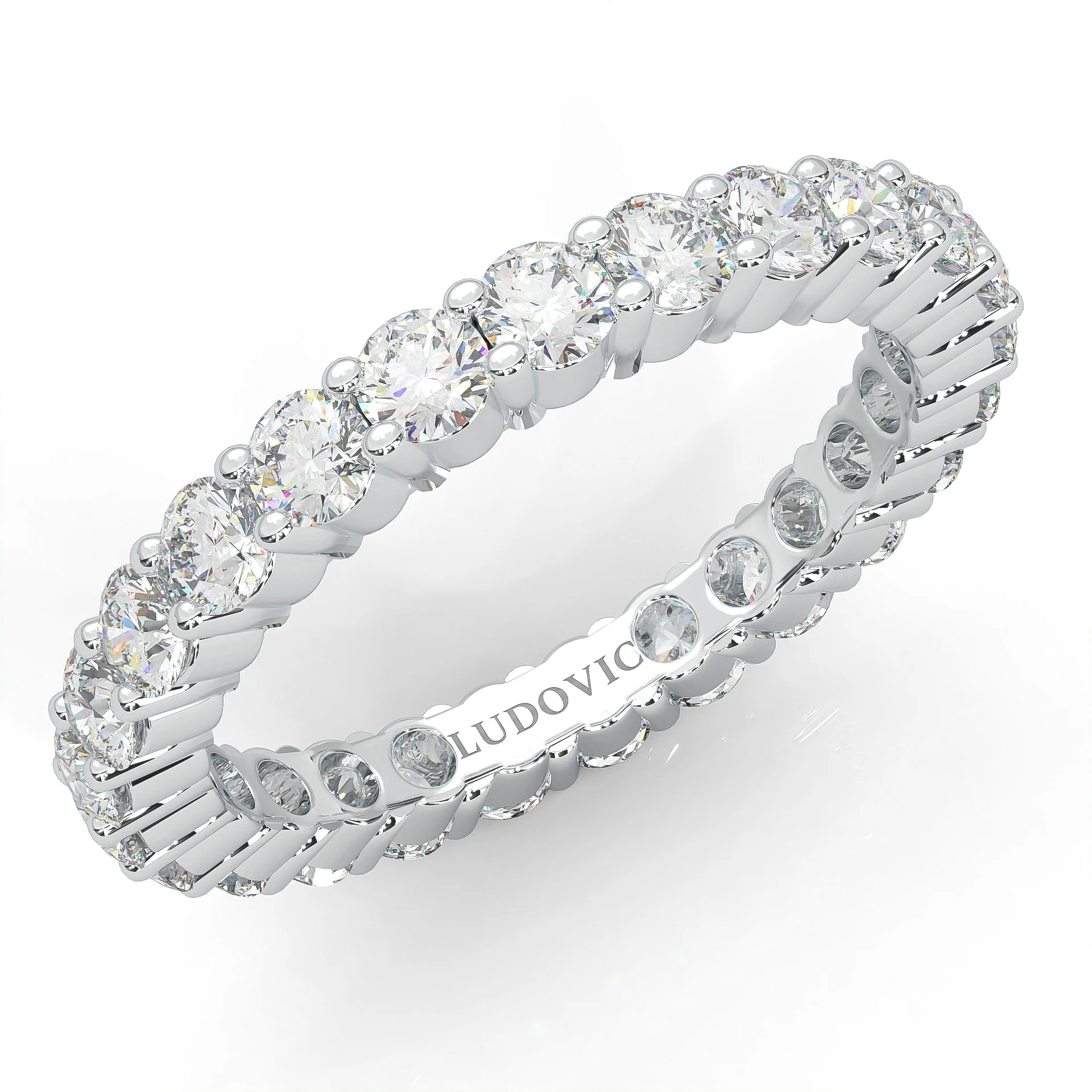 The Peace Passion Moissanite Eternity Ring - Image 7