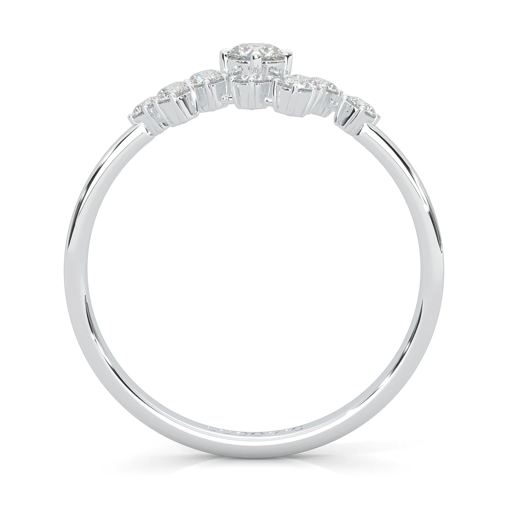 The Quiet Blessing Moissanite Engagement Ring (14k Solid Gold) - Image 4