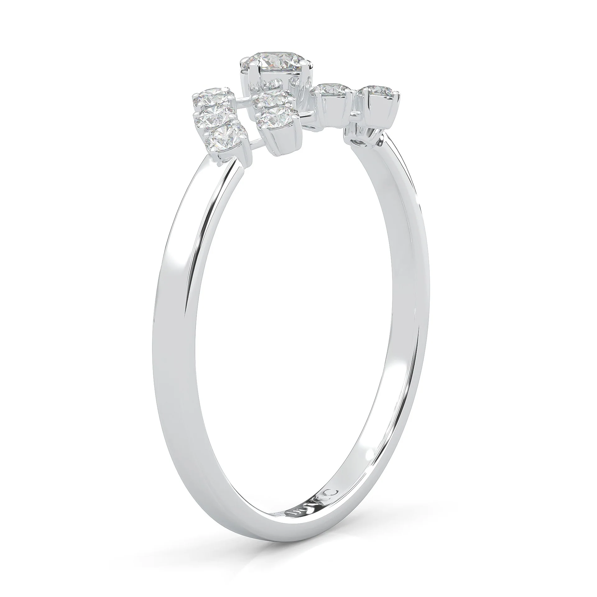 The Quiet Blessing Moissanite Engagement Ring (14k Solid Gold) - Image 6