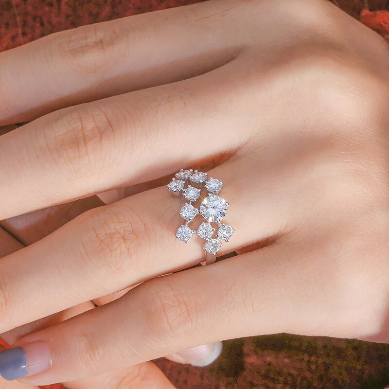 The Quiet Blessing Moissanite Engagement Ring (14k Solid Gold) - Image 8