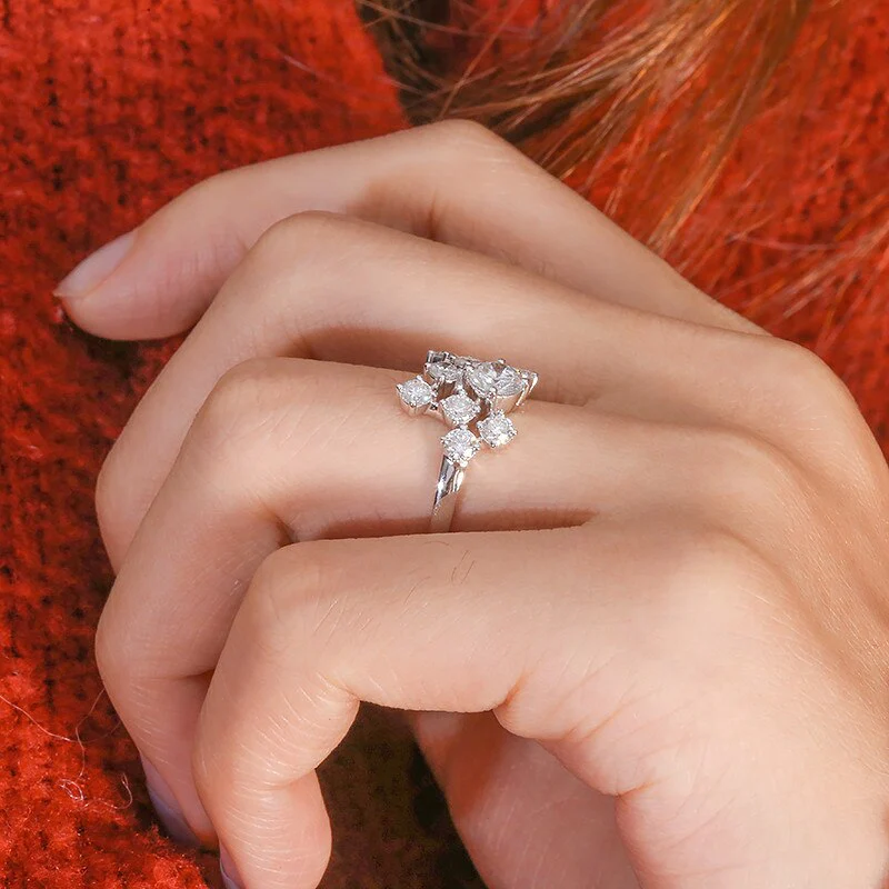 The Quiet Blessing Moissanite Engagement Ring (14k Solid Gold) - Image 9