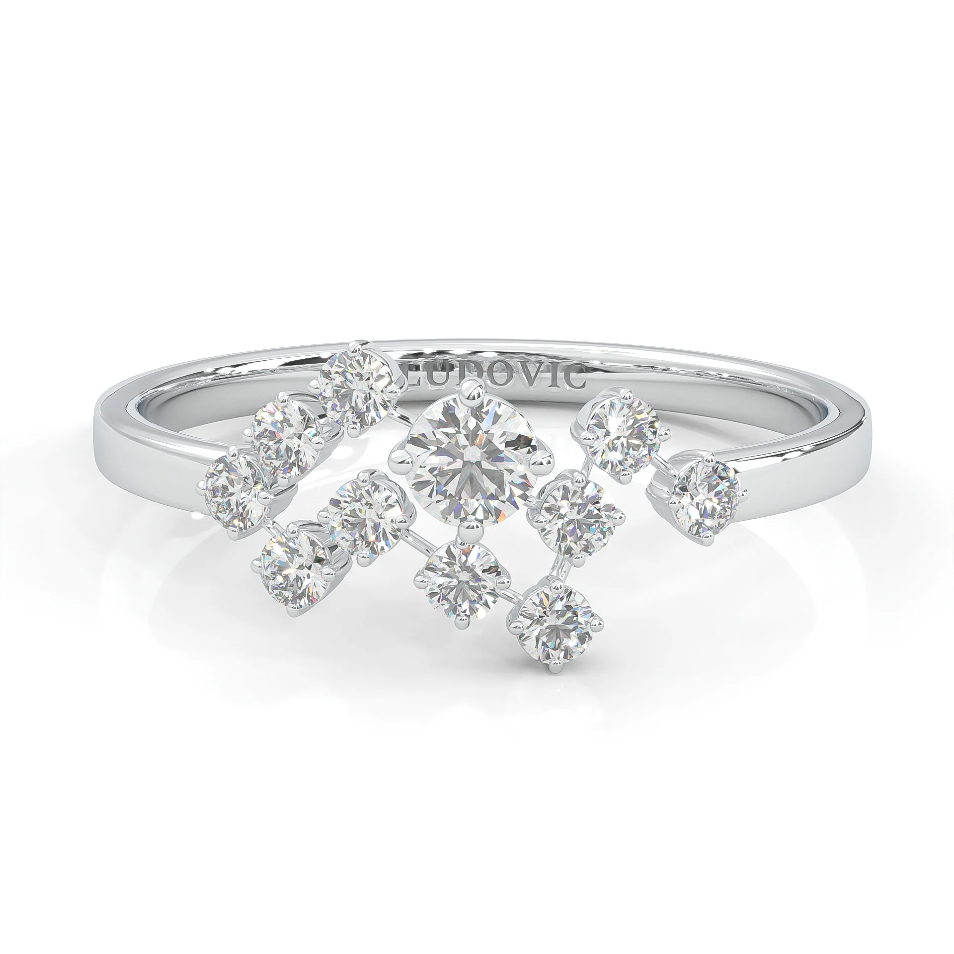 The Quiet Blessing Moissanite Engagement Ring (PPS)