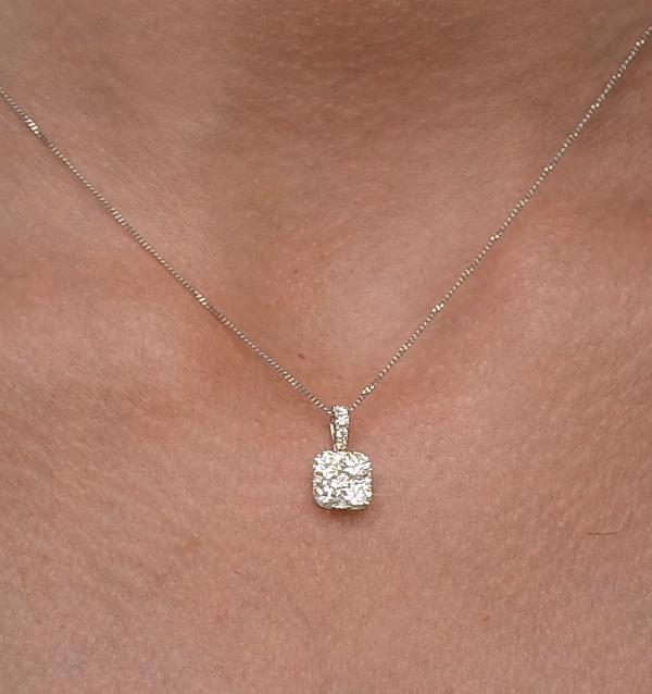 The Royal Force Moissanite Necklace (14k Solid Gold) - Image 3