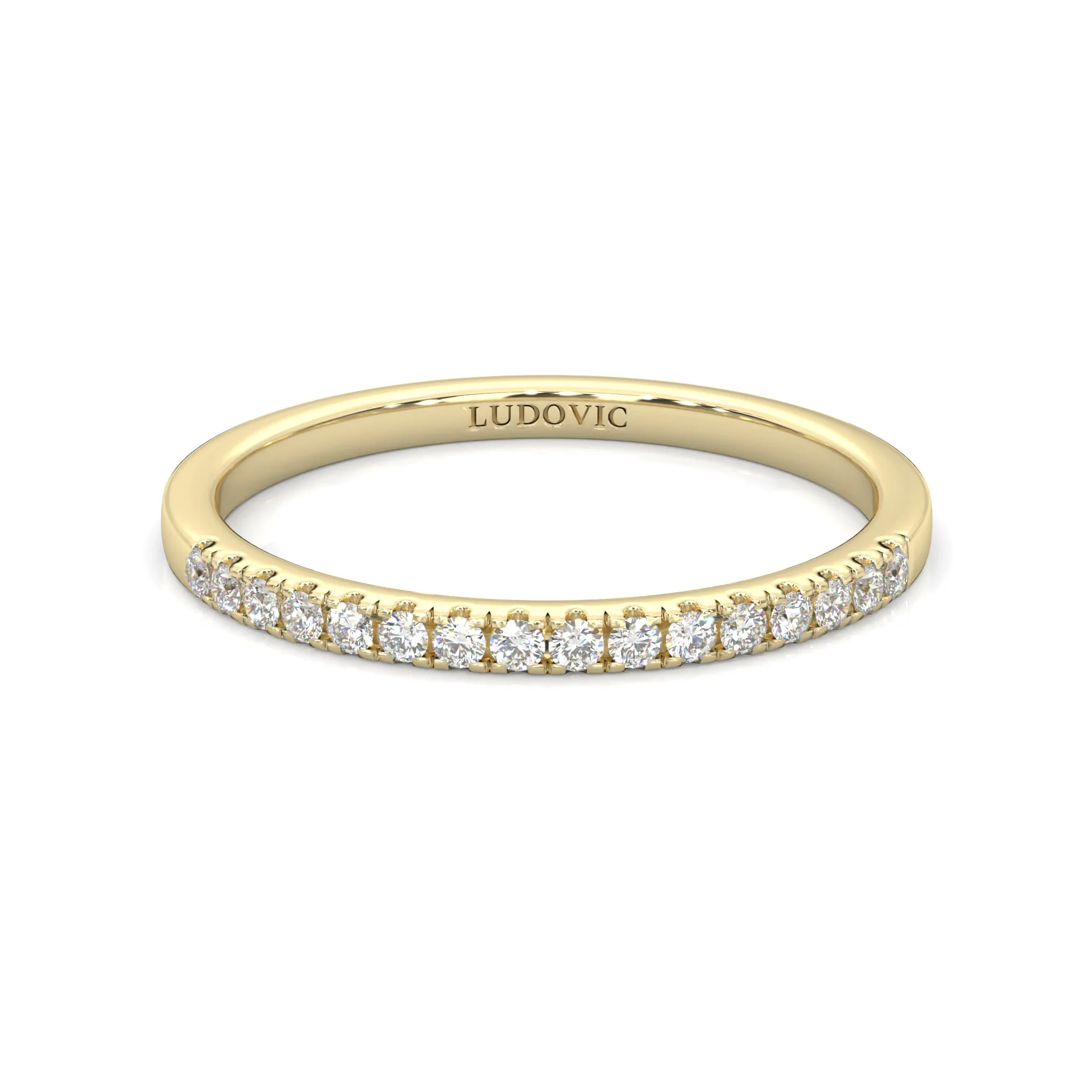 Wedding Band 4 ( Yellow Gold )