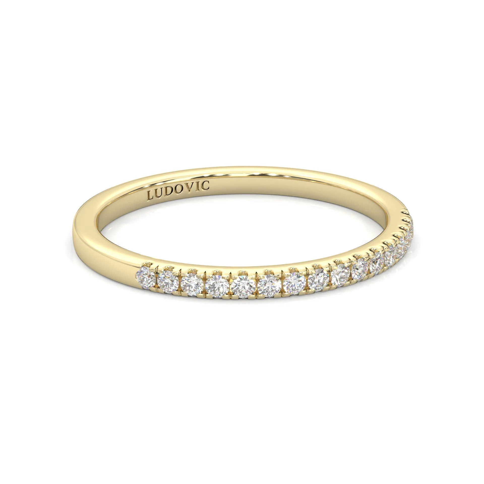 Wedding Band 4 ( Yellow Gold ) - Image 2
