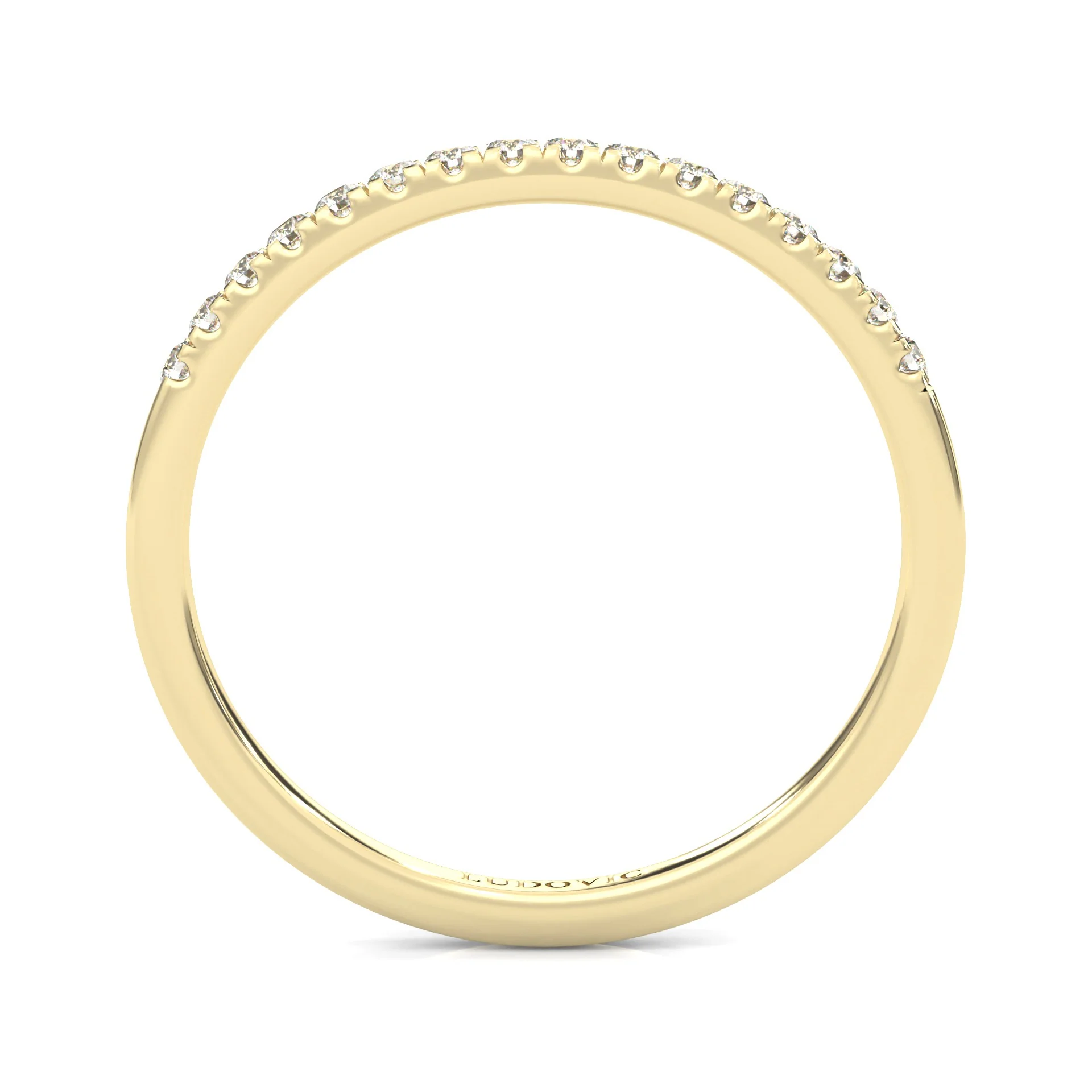 Wedding Band 4 ( Yellow Gold ) - Image 5