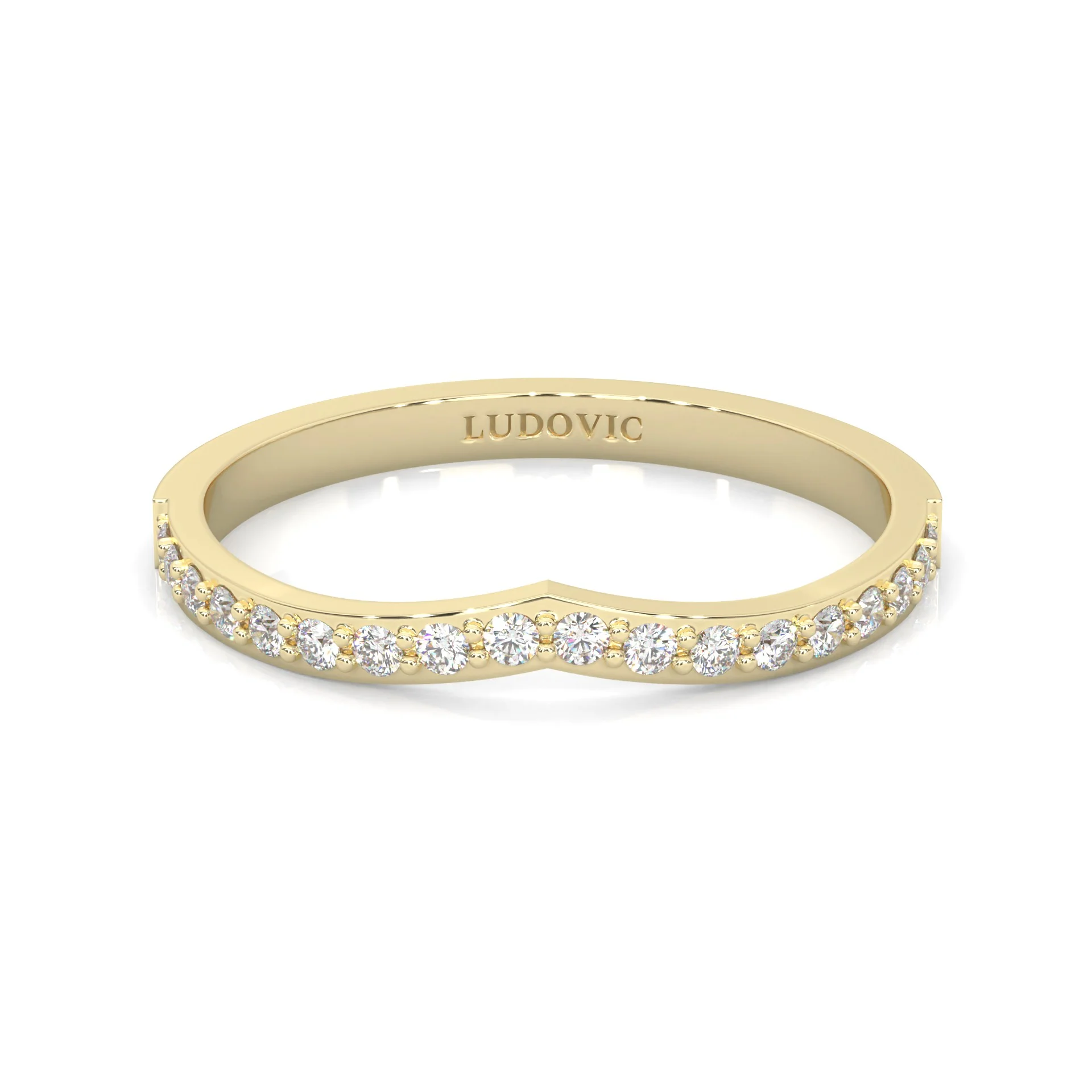 Wedding band 7 ( Yellow Gold )