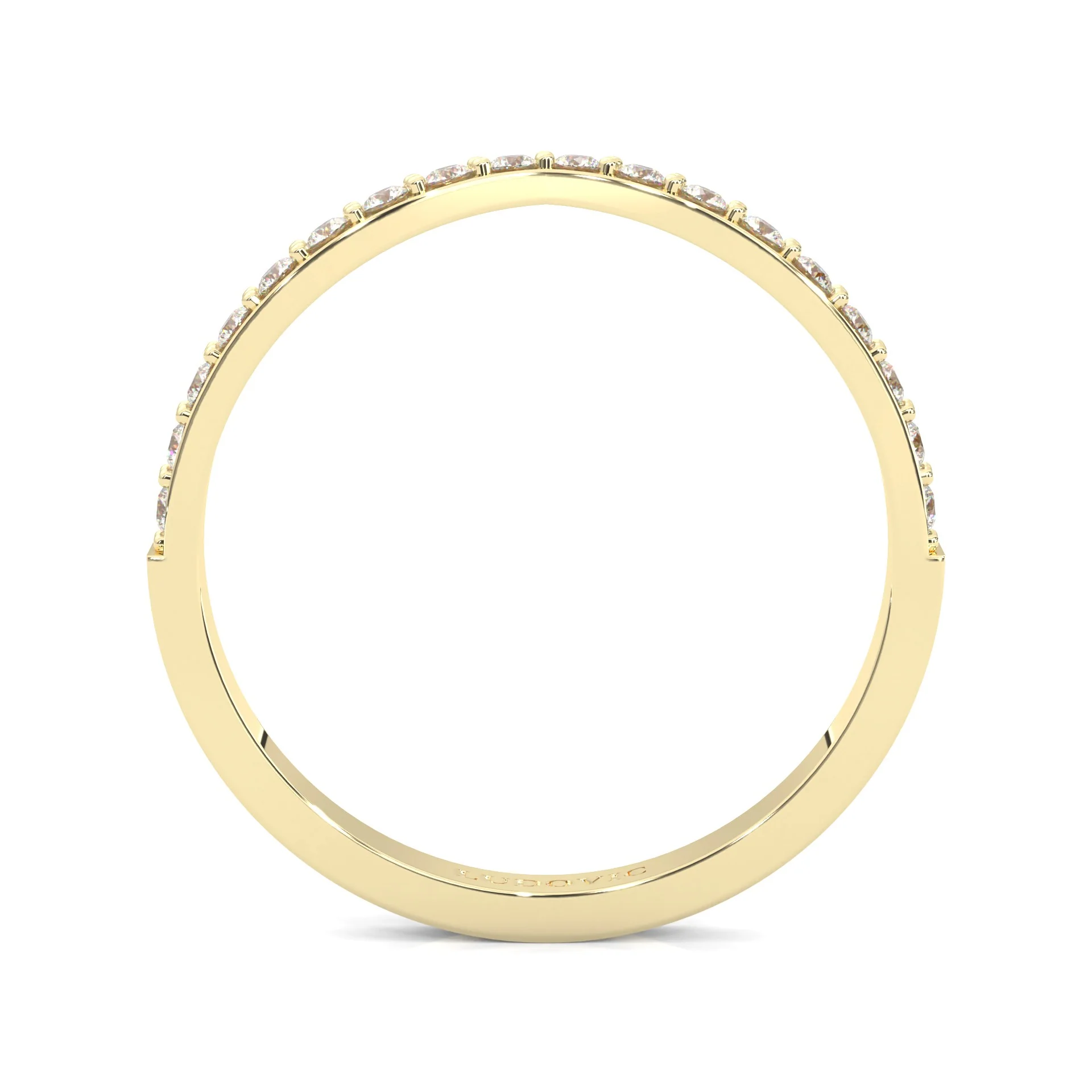 Wedding band 7 ( Yellow Gold ) - Image 5
