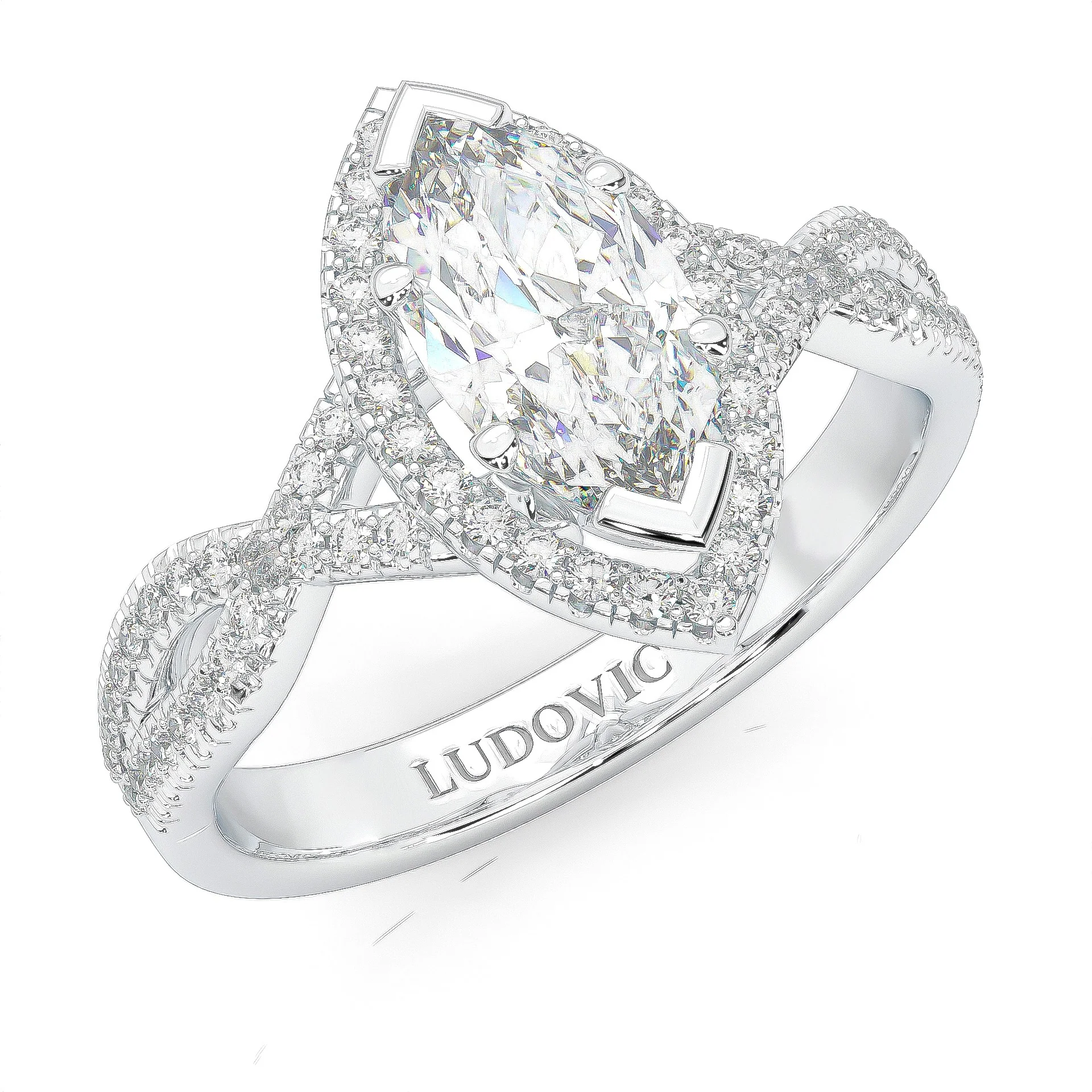 Wedding Set 4 (14k Solid Gold) - Image 5