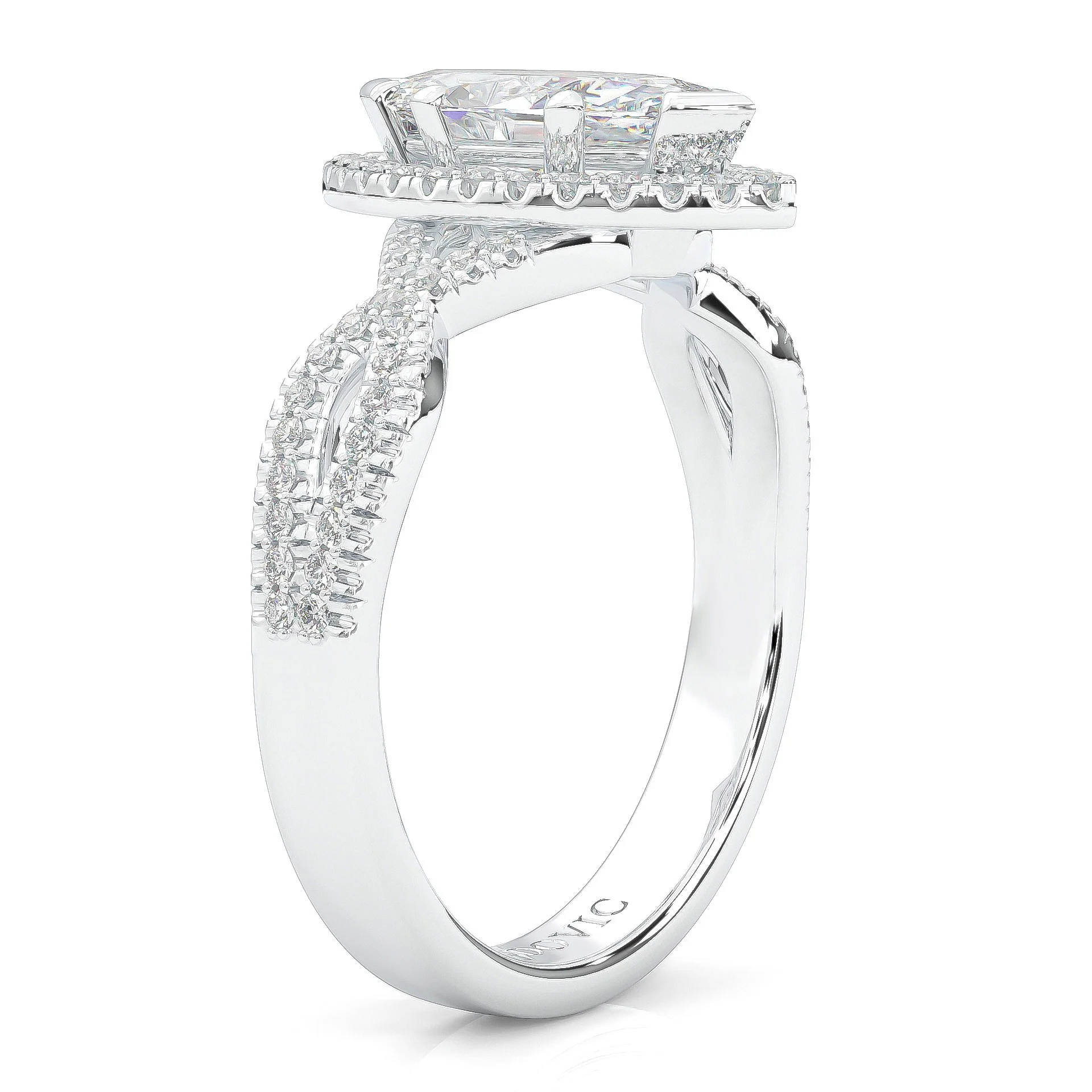 Wedding Set 4 (14k Solid Gold) - Image 7