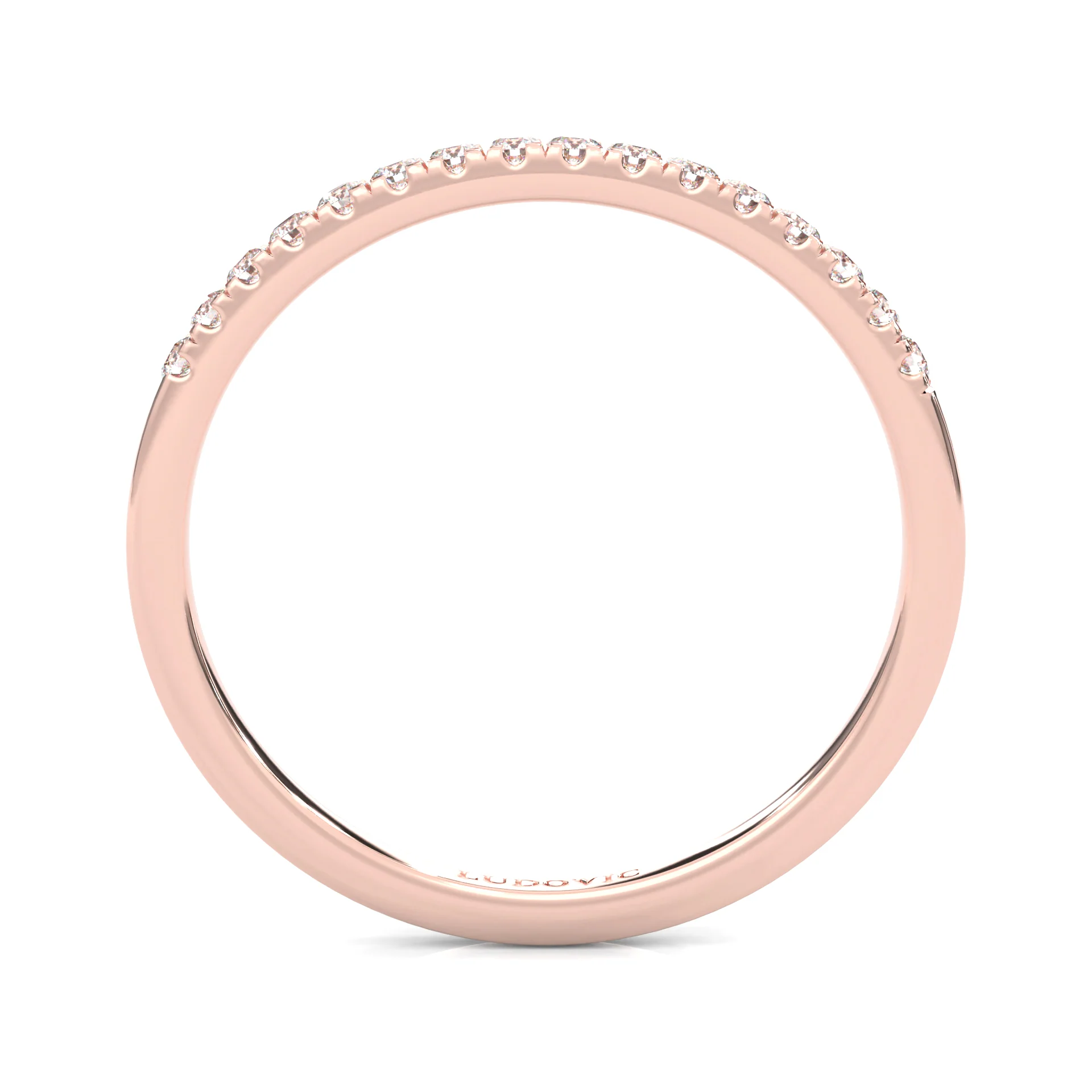 Wedding Set 4 (14k Solid Rose Gold) - Image 13