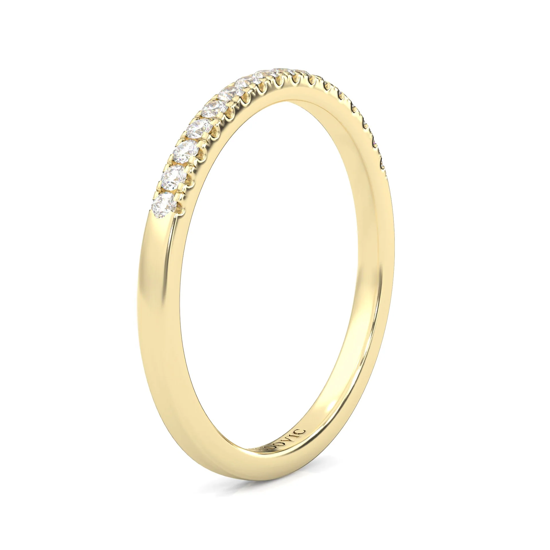 Wedding Set 4 (14k Solid Yellow Gold) - Image 12