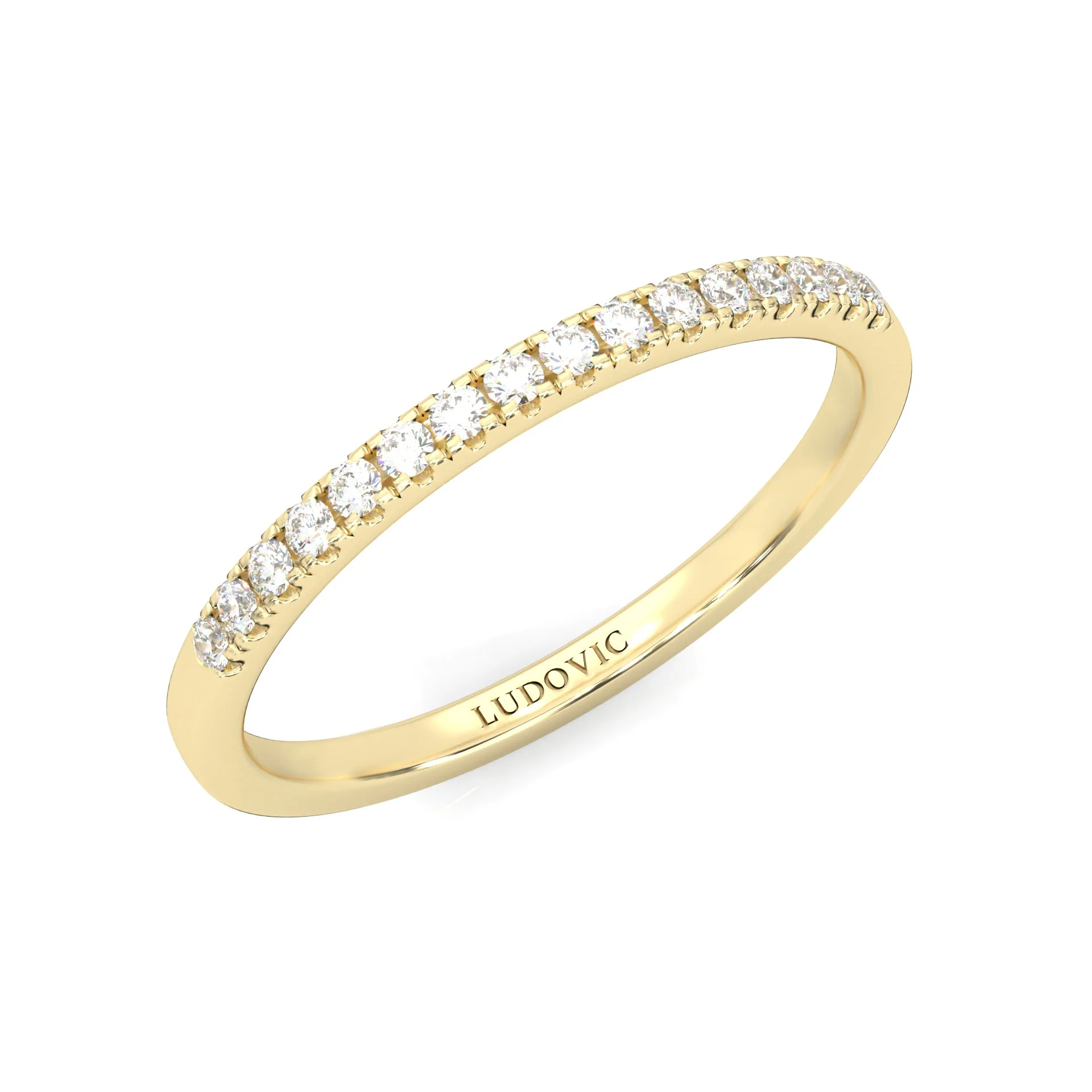 Wedding Set 4 (14k Solid Yellow Gold) - Image 14